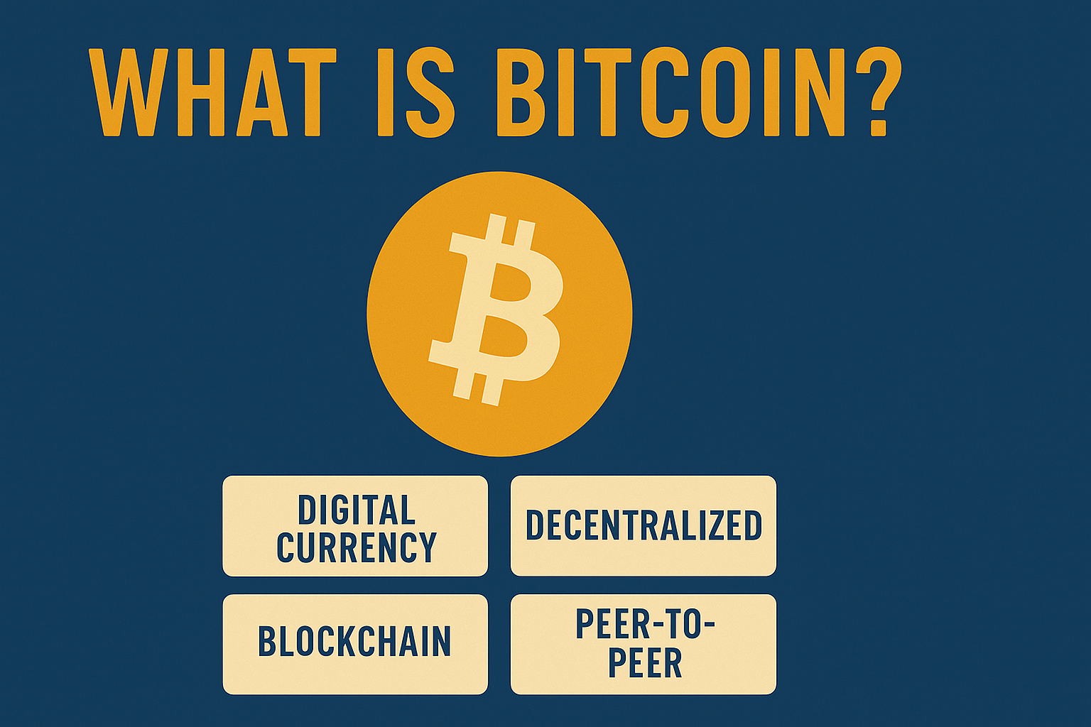 What Is Bitcoin? The First Cryptocurrency Explained